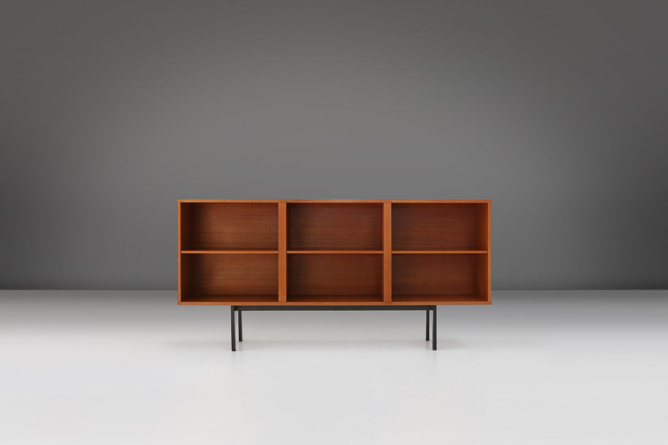 Set of Three Mid‑Century Teak Cabinets, Belgium, 1960sthumbnail